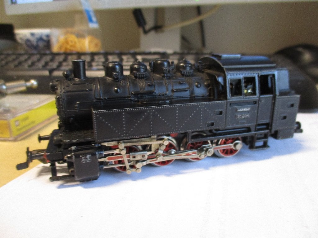 Marklin stoomloc 3031 met Telex kop. voor hobbyist, NVT, Wisselstroom, Gebruikt, Locomotief
