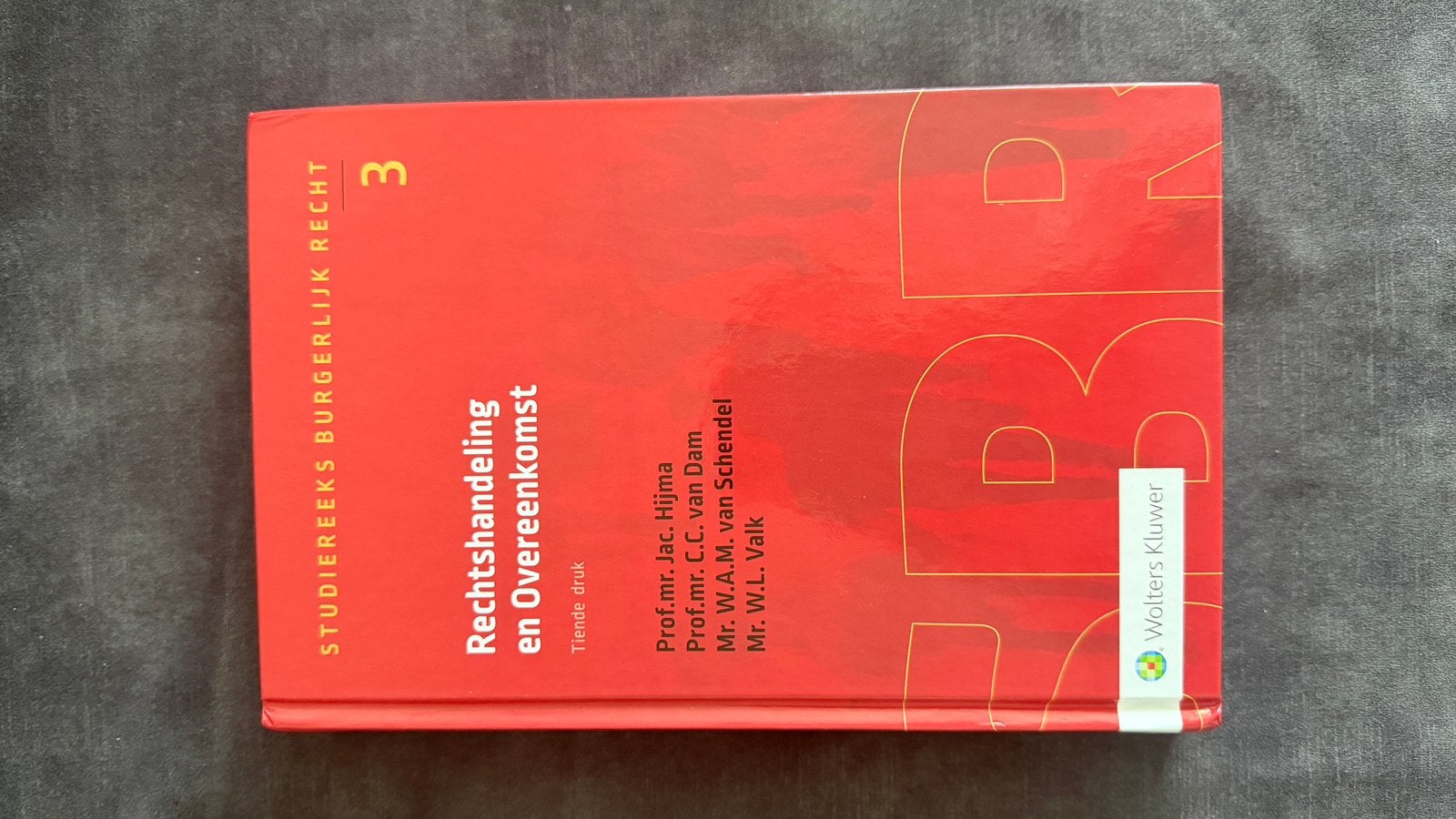 Rechtshandeling en Overeenkomst tiende druk, Boeken, Verzenden, Nieuw, Overige onderwerpen