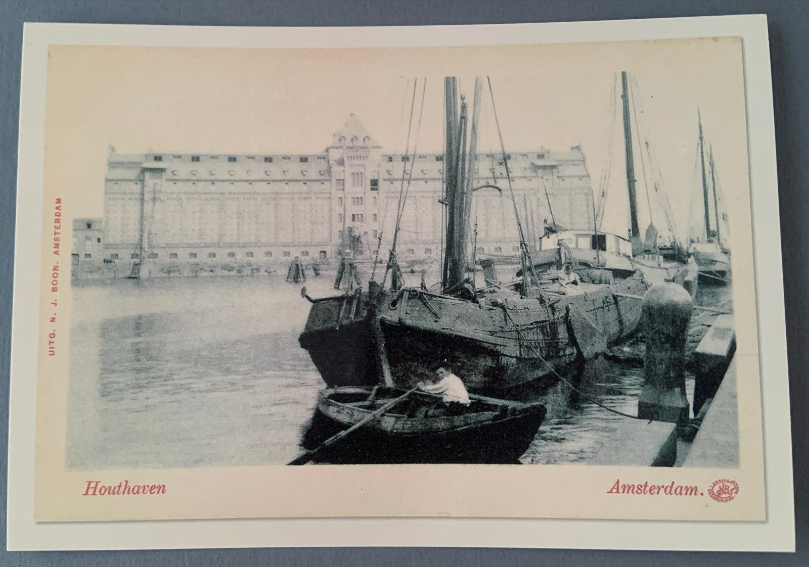Houthaven Amsterdam - Graansilo herdruk, Verzenden, 1980 tot heden, Ongelopen, Noord-Holland