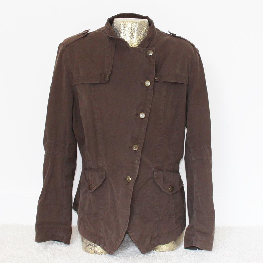 Contra Jasje 100% Katoen (XL) € 30,-, Kleding | Dames, Bruin, Maat 46/48 (XL) of groter, Ophalen of Verzenden, Zo goed als nieuw