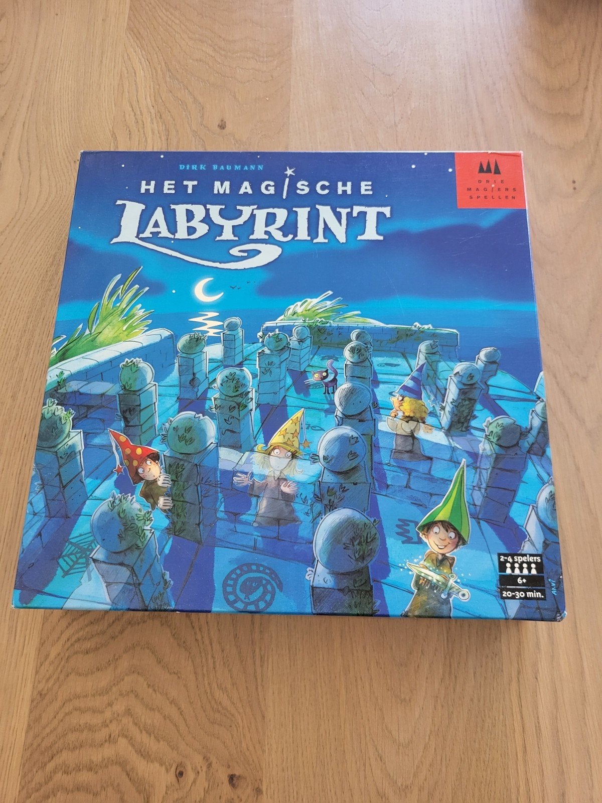 Het Magische Labyrint Bordspel - Zo goed als nieuw, Drie of vier spelers, Ophalen of Verzenden, Zo goed als nieuw, Drei Magier Spiele