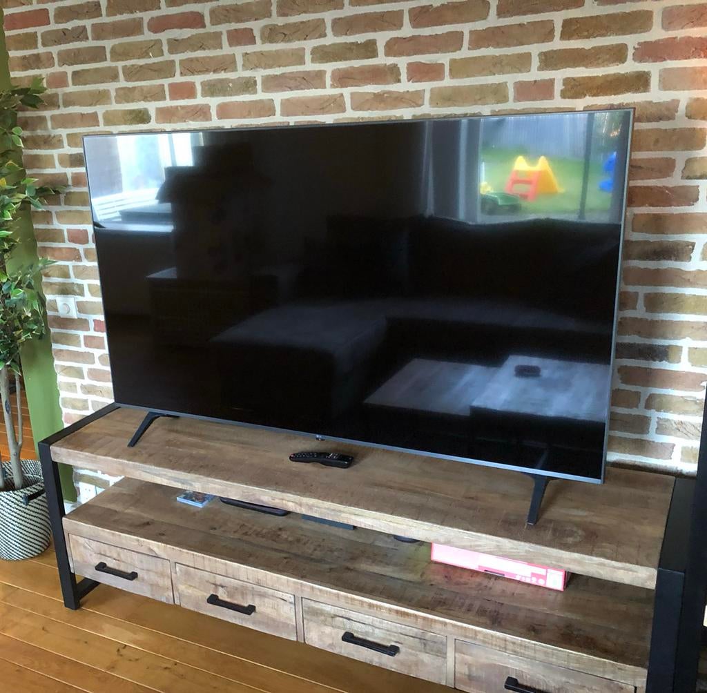 LG 65 inch TV met defect beeldscherm (65UP77006LB), Ophalen, LED, 50 Hz, 4k (UHD)