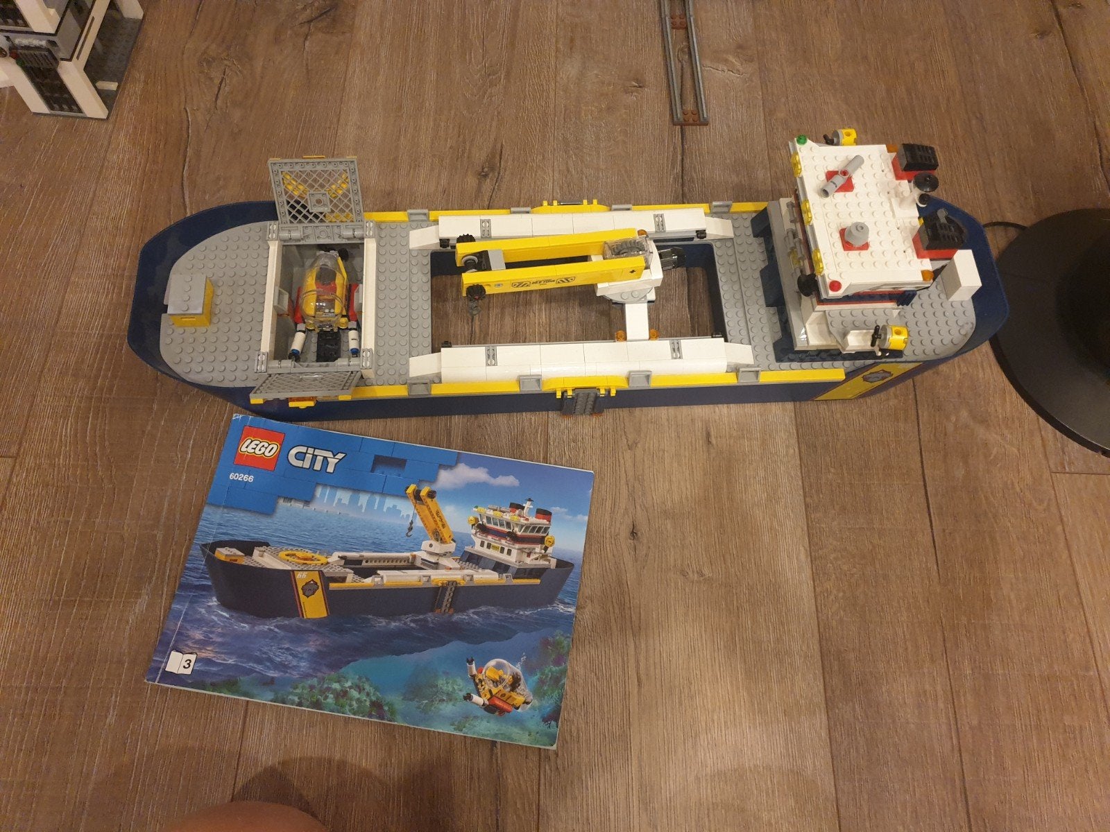 Lego City 60266 Oceaan Onderzoeksschip, City, Lego, Compleet, Ophalen of Verzenden