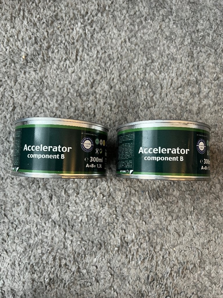 Rubio Monocoat Oil Plus 2C Accelerator Component B, 2x 300ml, Doe-het-zelf en Verbouw, Minder dan 5 liter, Ophalen, Nieuw, Wit