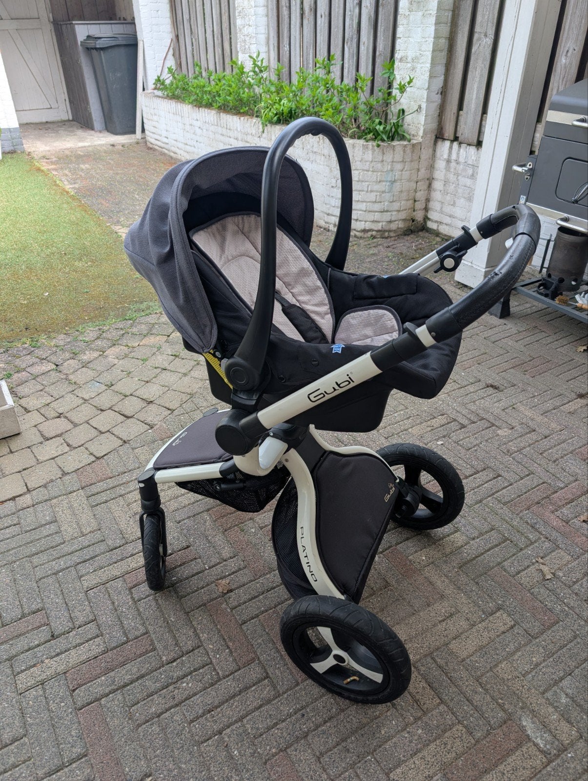 Kinderwagen Travel Set, Gebruikt, Combiwagen, Verstelbare duwstang, Ophalen