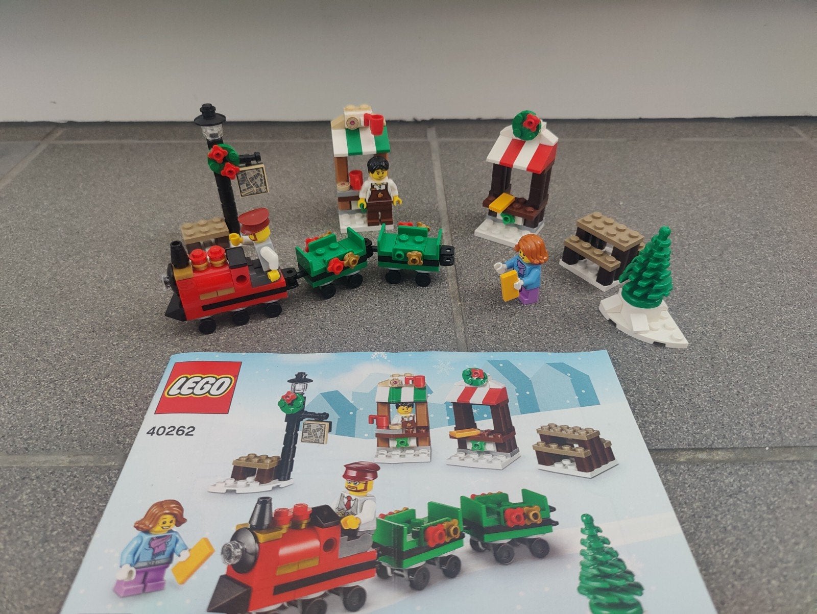 Lego 40262 kerst Trein, Kinderen en Baby's, Speelgoed | Duplo en Lego, Ophalen of Verzenden, Gebruikt