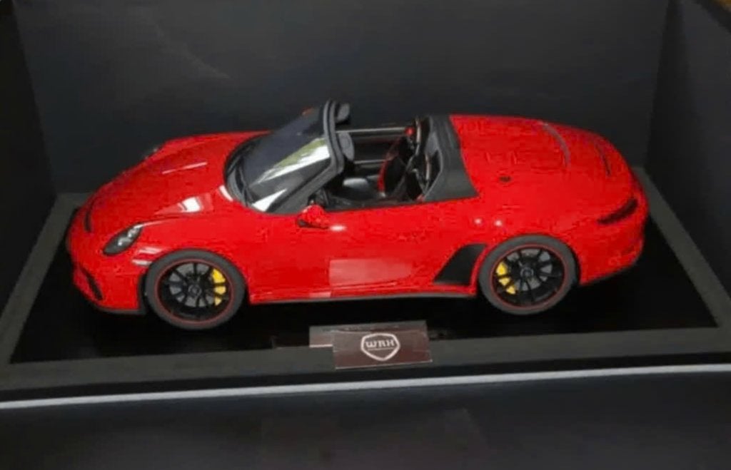 1:8 Minichamps Porsche 911 991.2 Speedster LTD 191 NIEUW WRH, Hobby en Vrije tijd, Ophalen, Nieuw, 1:5 t/m 1:8, Auto