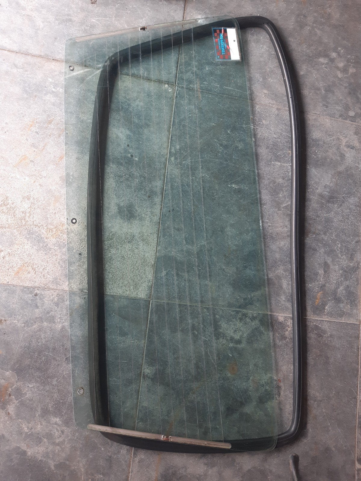 Achterruit vw golf mk2 gti groen, Ophalen of Verzenden, Gebruikt, Volkswagen