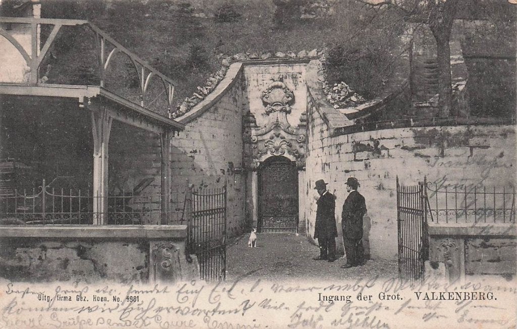 703-100-043 Ingang der Grot Valkenburg, Verzenden, Voor 1920, Limburg
