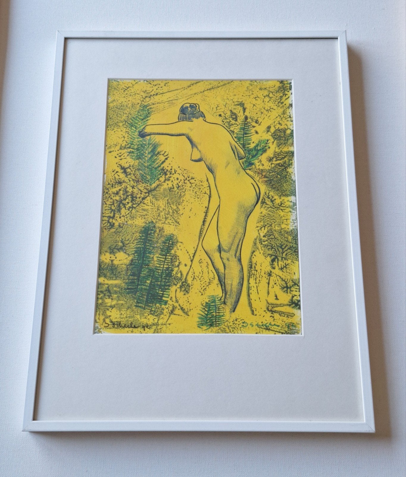Schilderij - Naakt, Ophalen of Verzenden