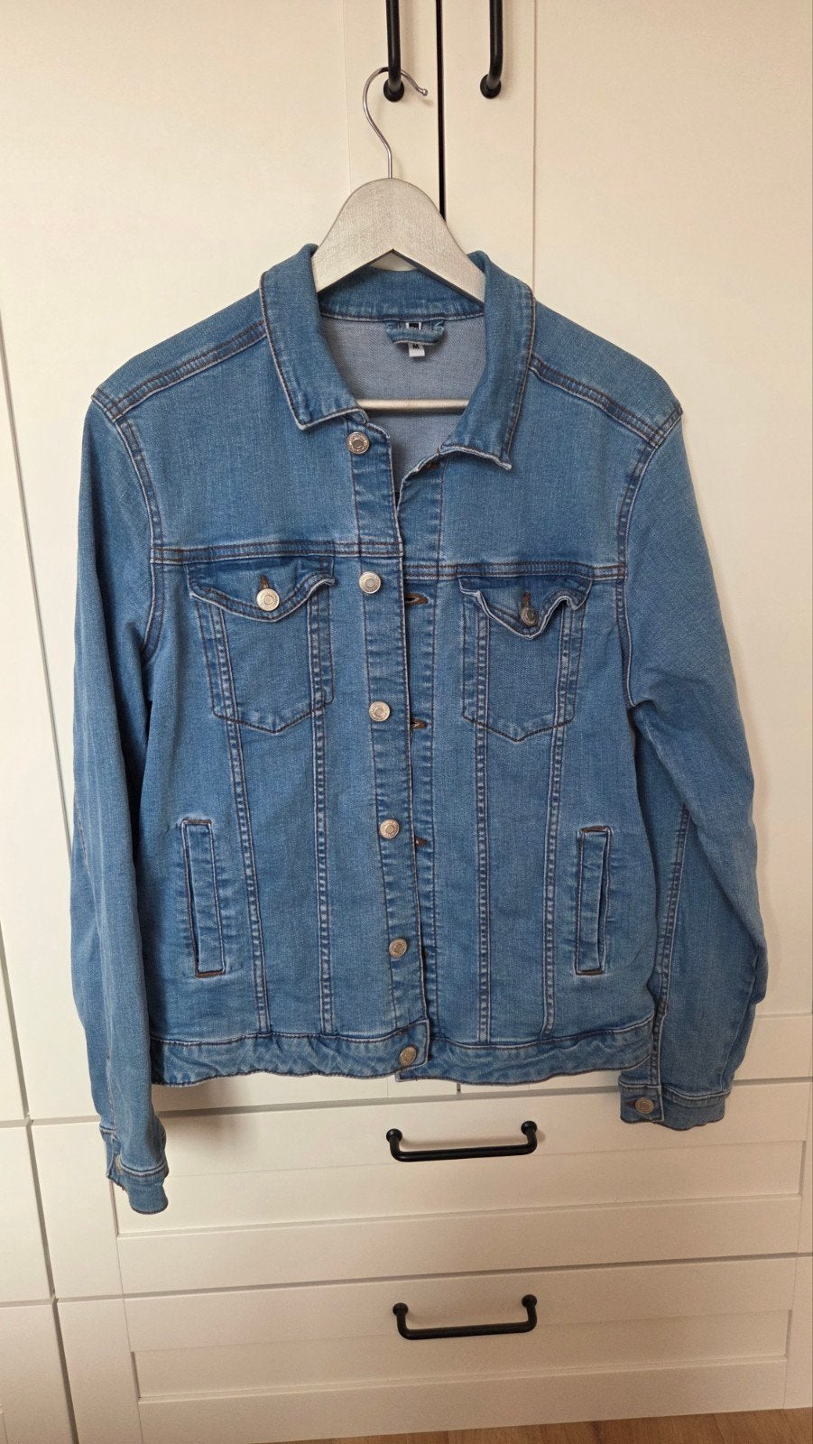 Spijkerjack dames maat M, Maat 38/40 (M), Blauw, Nieuw, Ophalen of Verzenden