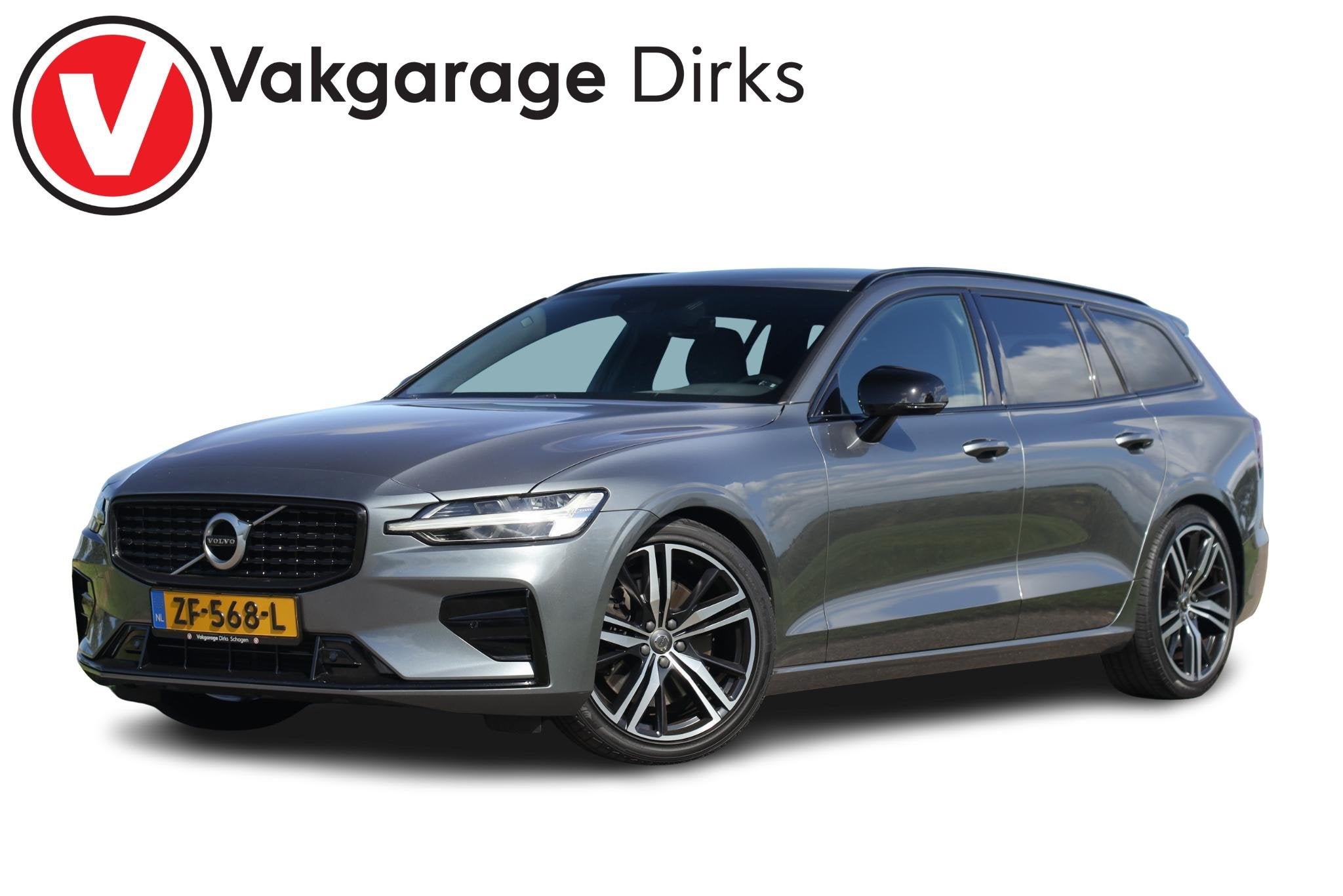 Volvo V60 2.0 T5 250 PK R-Design  LED  CarPlay  19, Auto's, 15 km/l, Euro 6, 4 cilinders, 1969 cc