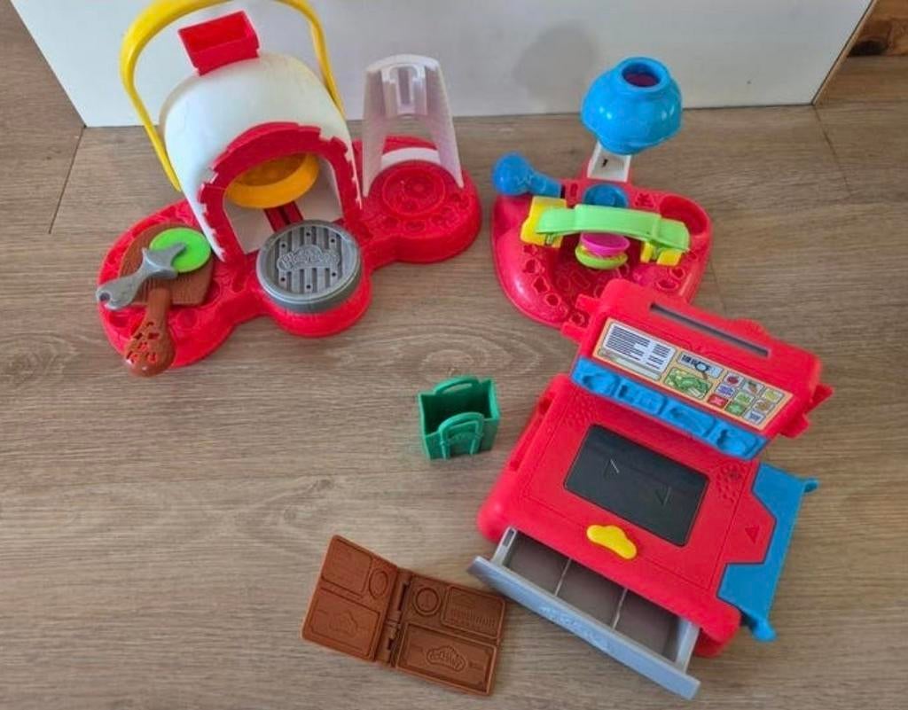 Play-Doh speelset met veel accessoires, Ophalen of Verzenden, Gebruikt, Jongen of Meisje