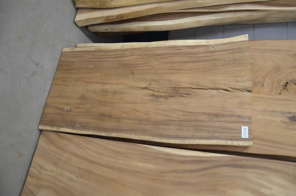 Boomstamtafel 150 cm suar -BT 212 - 1,5 meter boomstamtafel, Verzenden, Nieuw, Hout