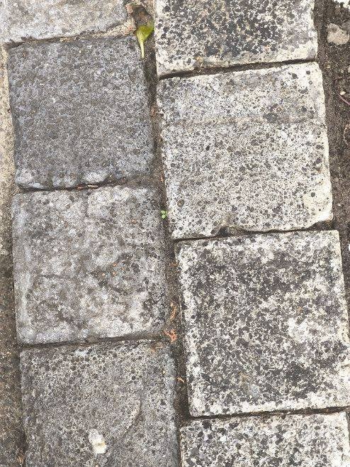 Basald stenen afmeting 16 cm vierkant, Tuin en Terras, Tegels en Klinkers, Ophalen, Overige materialen, Gebruikt, Klinkers