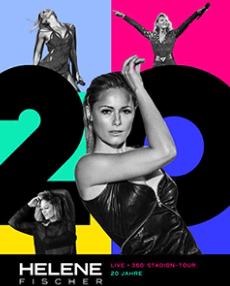 1 kaart Helene Fischer 30 juni 20.00 uur GelreDome, Eén persoon, Juni