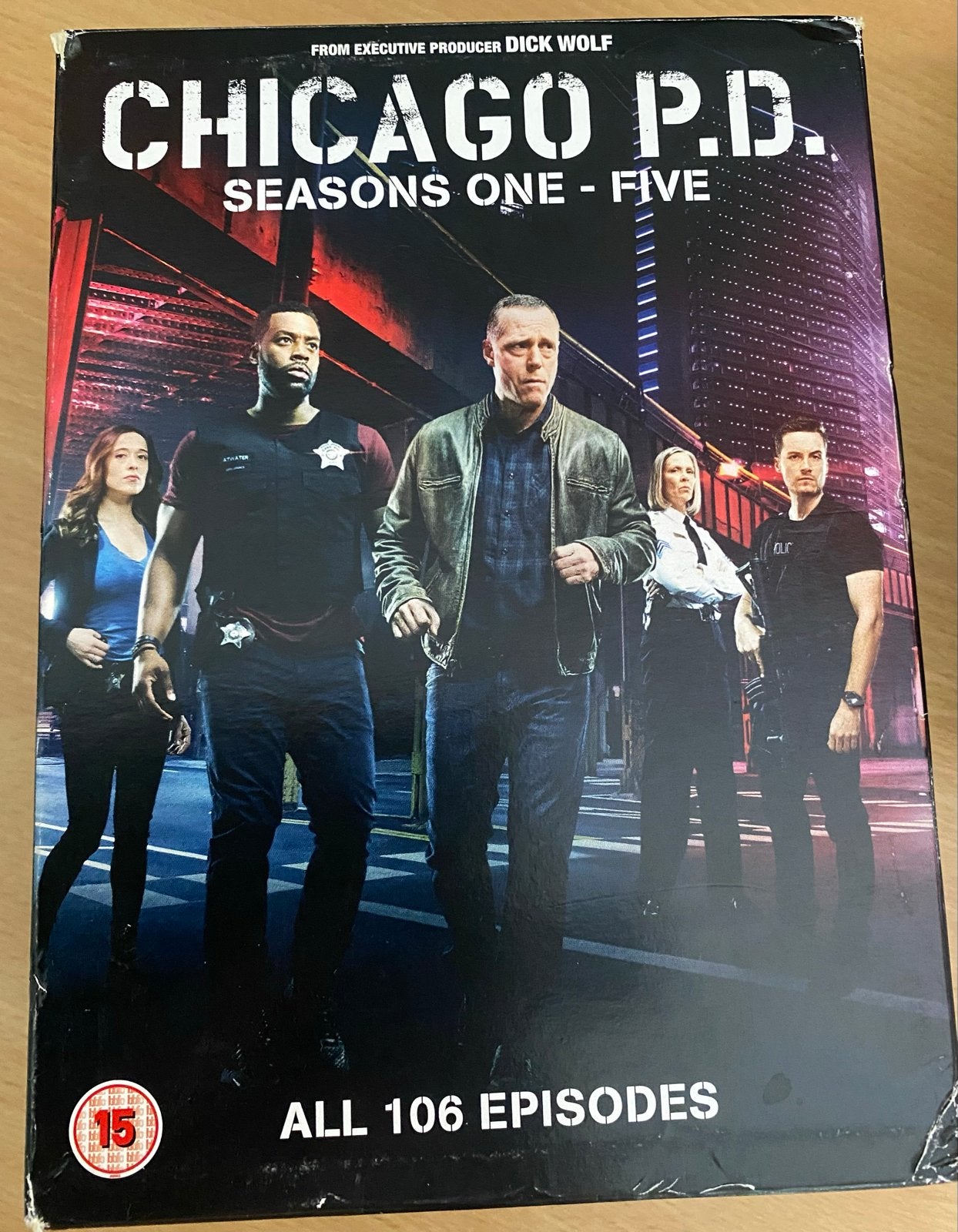 Chicago P.D. Seizoenen 1-5 DVD Boxset - 106 Afleveringen, Engels, Misdaad, Nederlands, Ophalen of Verzenden