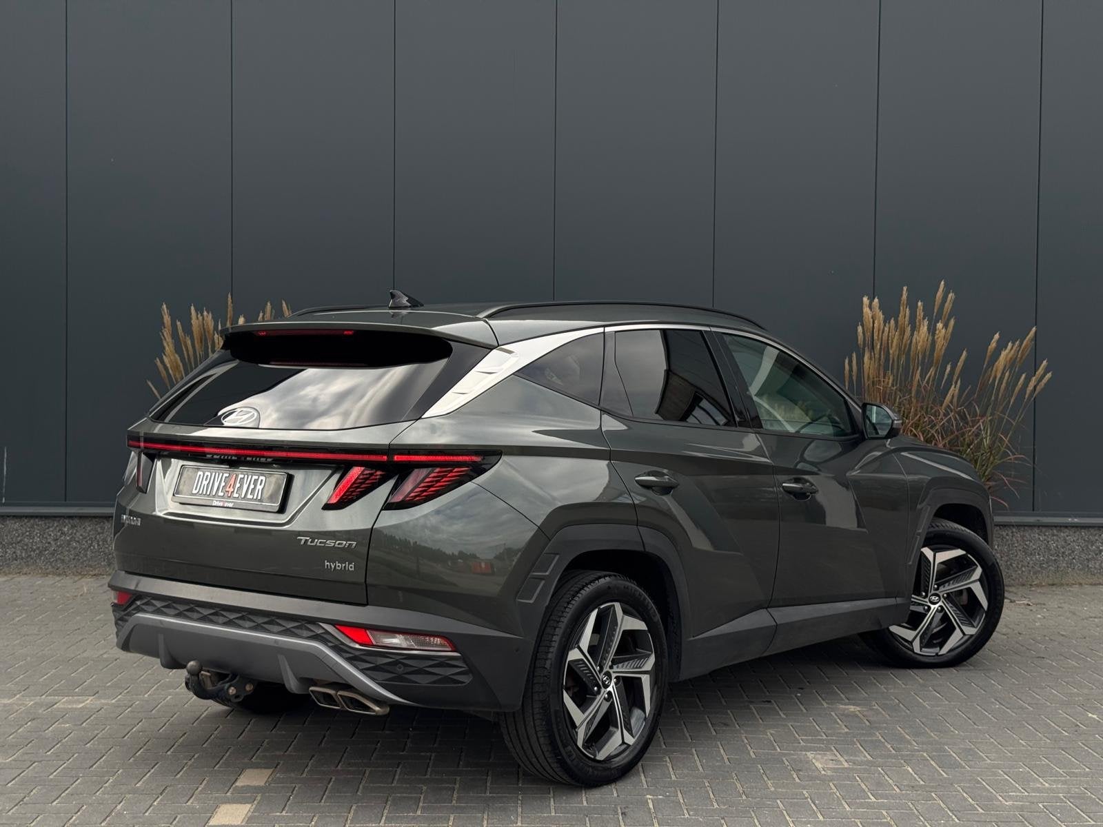 Hyundai Tucson 1.6 T-GDI MHEV Premium NAVI|LEDER|360 CAMERA|, Auto's, Dealer onderhouden, Gebruikt, Zwart, 4 cilinders