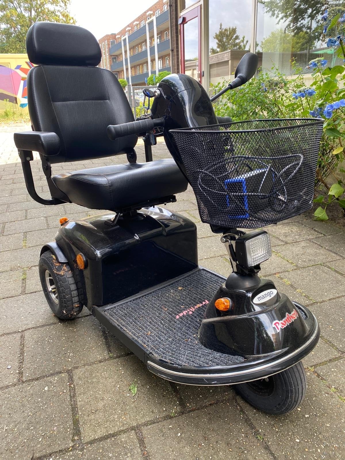 Scootmobiel Mango freerider Panther 3 in zeer goede staat, Ophalen, 16 km/u of meer, Mango, 26 t/m 35 km