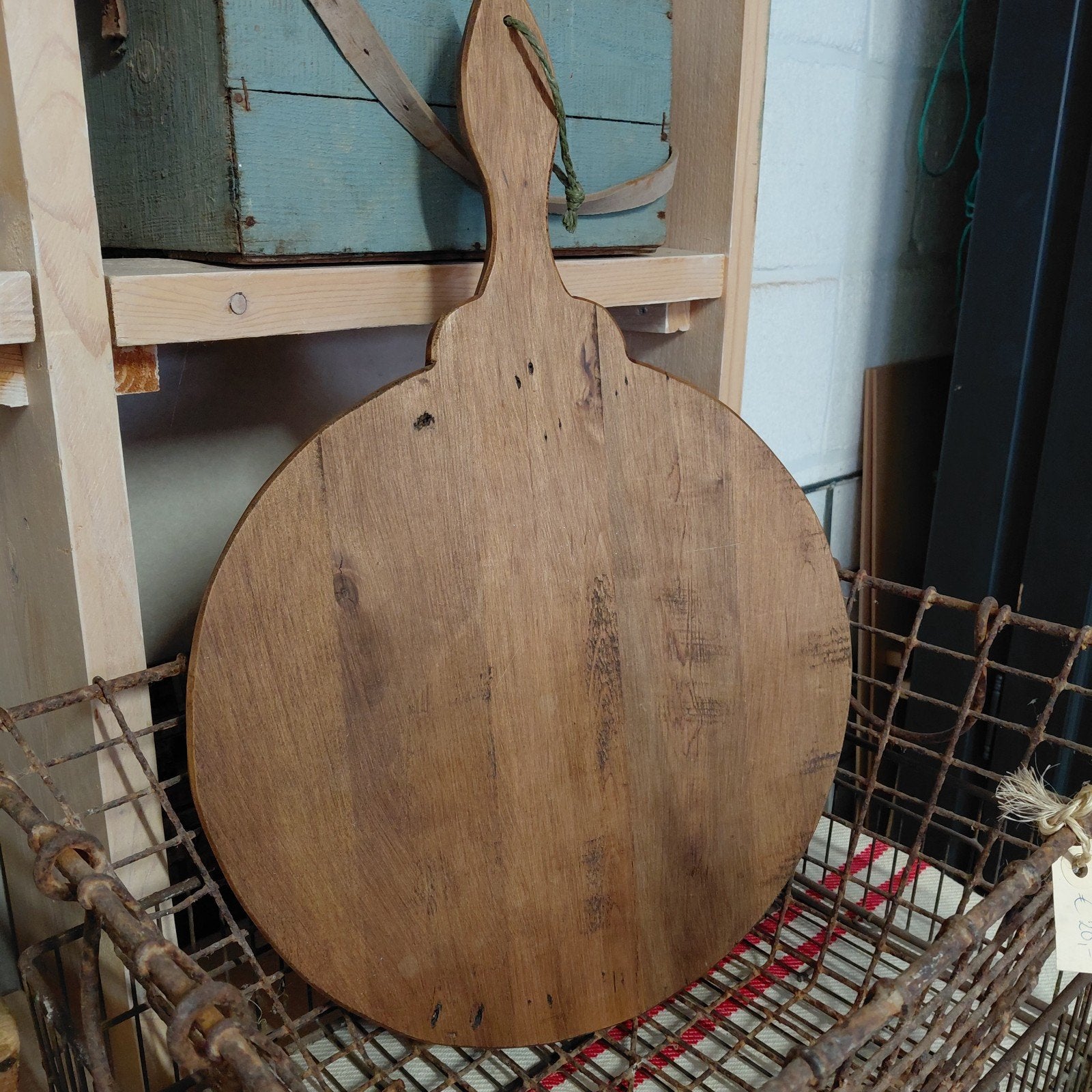 Vintage houten broodplank / snijplank, Ophalen