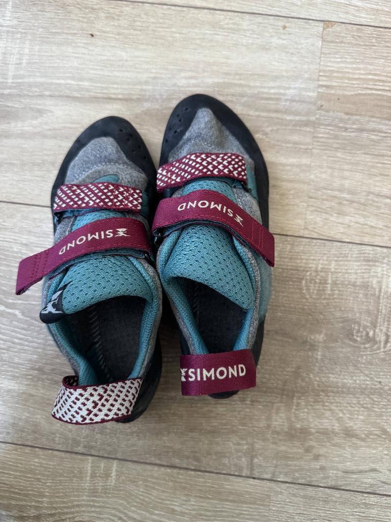 ZGAN Klimschoenen Simond maat 36, Sport en Fitness, Klimsport, Ophalen of Verzenden, Zo goed als nieuw, Klimsportschoenen