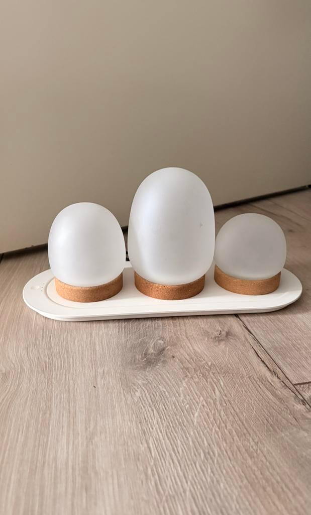 Ikea lampjes met oplaadstation, Ophalen, Led-lamp, Gebruikt, Minder dan 30 watt