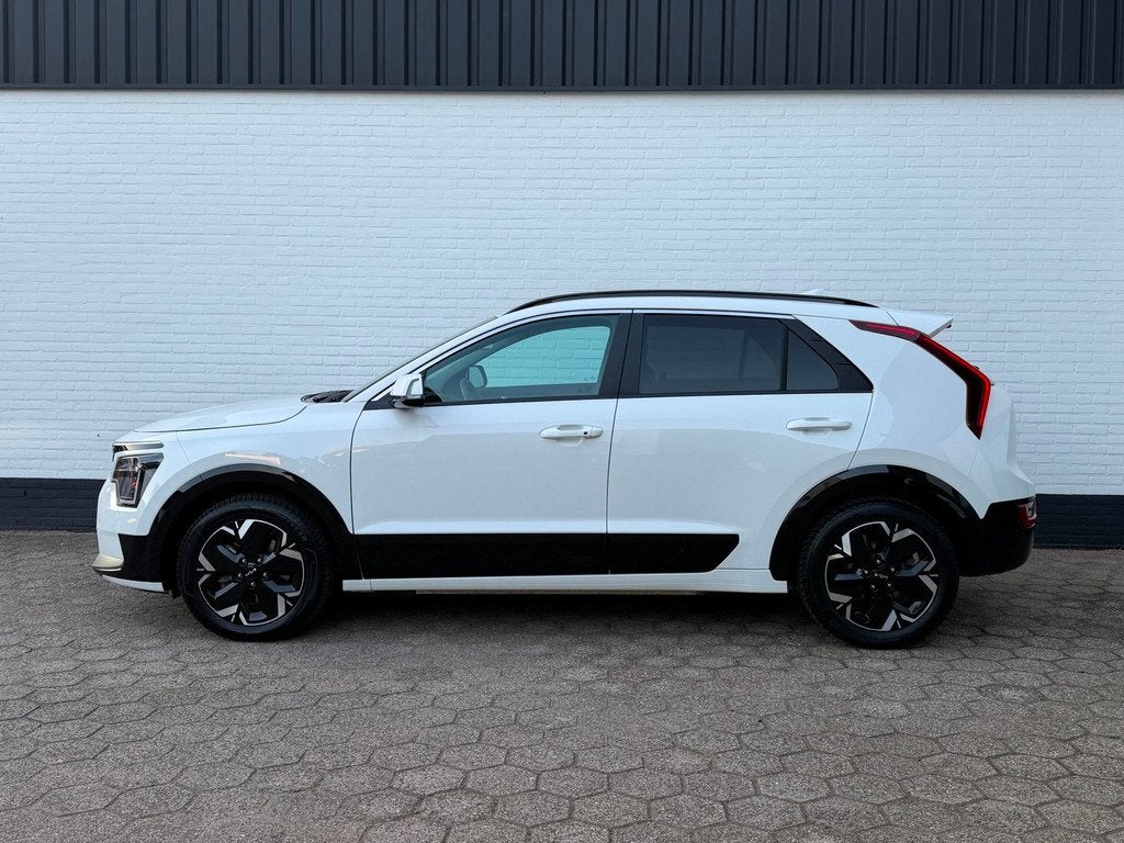 Kia Niro EV DynamicPlusLine 64.8 kWh ACC l CAMERA l SOH 100%, Auto's, Kia, Gebruikt, 1657 kg, Zwart, 204 pk