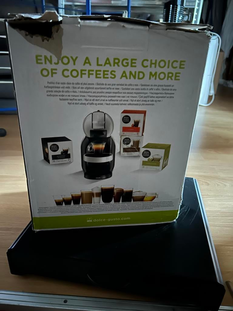 Dolce Gusto Mini Me met handige opberglade, Ophalen, Gebruikt, Koffiemachine, 1 kopje