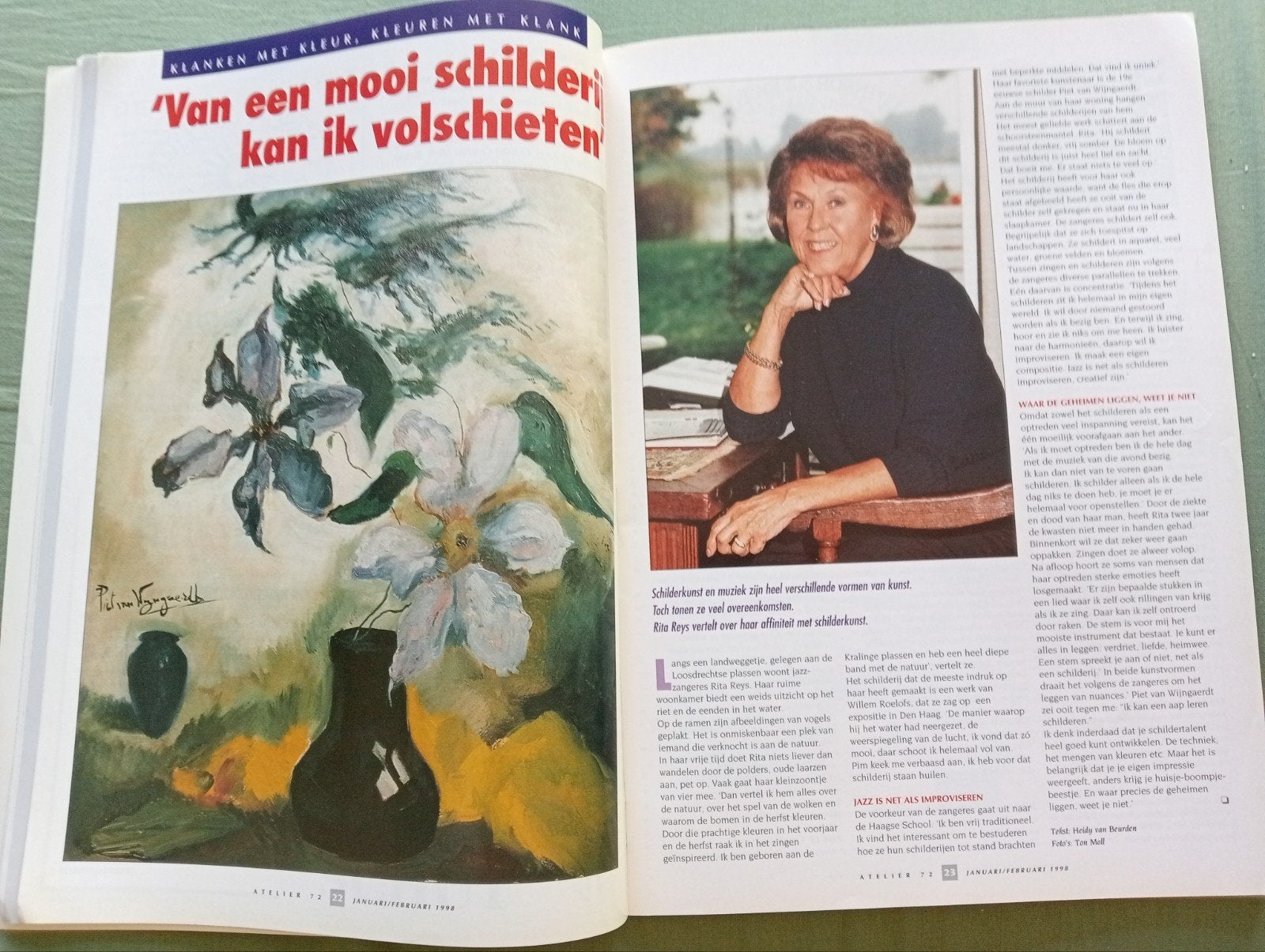 Atelier Magazine Januari/Februari 1998 - Kunst & Schilders, Boeken, Ophalen of Verzenden, Gelezen, Overige typen