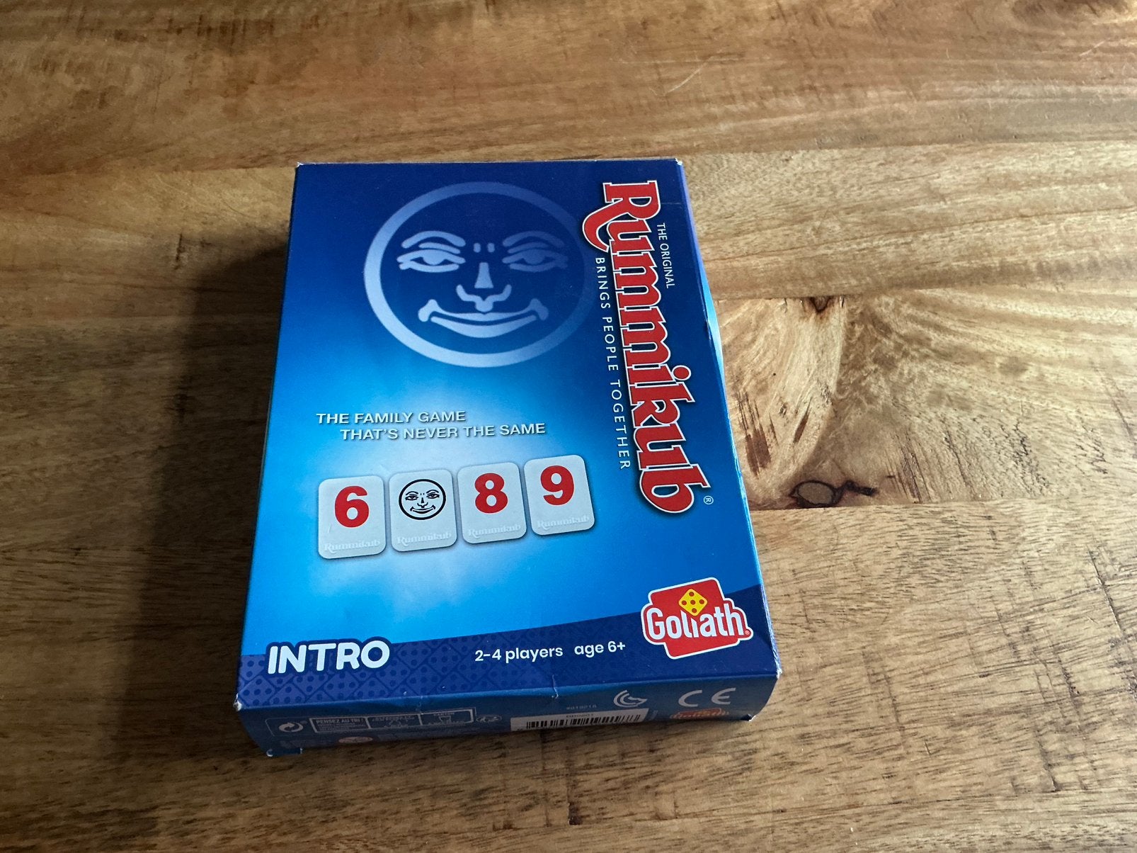 Rummikub kartonnenkaartjes, Ophalen of Verzenden, Zo goed als nieuw