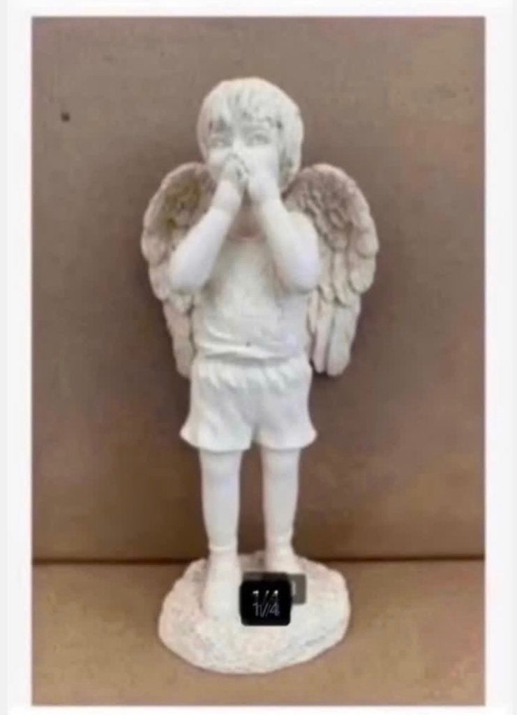 Angel Star Engel beeld, voor bv. op graf, bij foto, Ophalen of Verzenden
