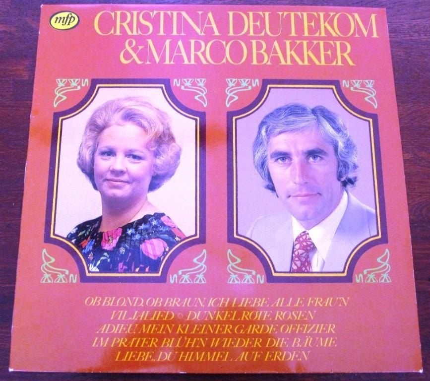Christina Deutekom en Marco Bakker - LP, LP, Gebruikt, Opera of Operette, Ophalen of Verzenden