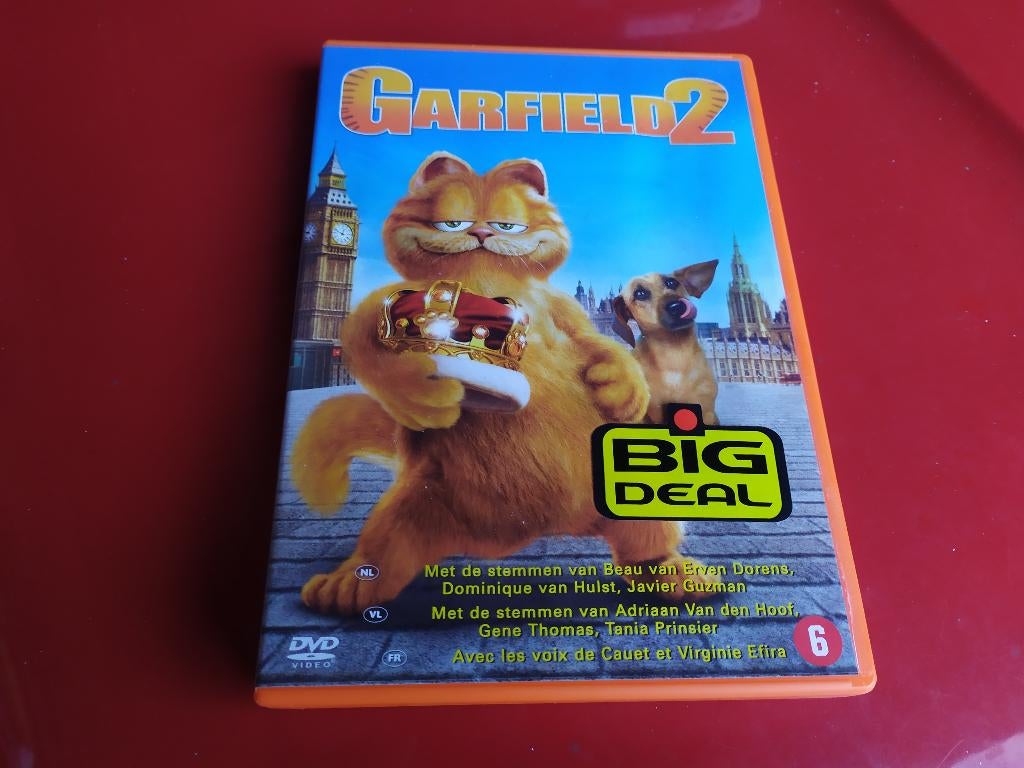 Garfield 2, Cd's en Dvd's, Alle leeftijden, Ophalen of Verzenden, Gebruikt