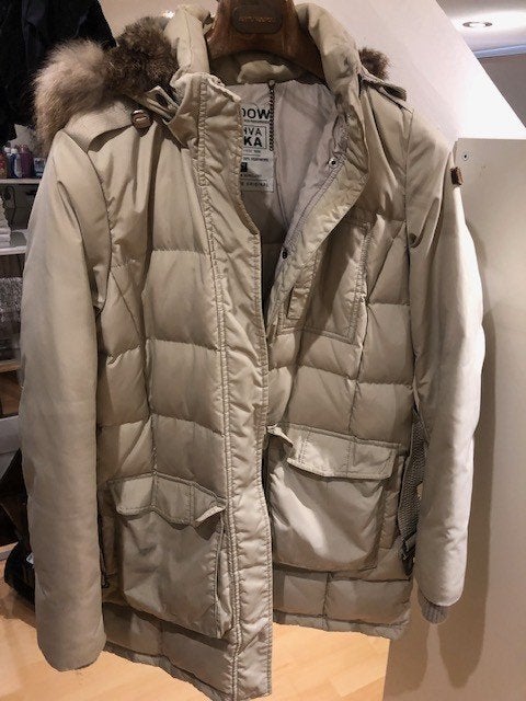 MOSCOW Dames parka, Kleding | Dames, Jassen | Winter, Beige, Maat 46/48 (XL) of groter, Ophalen of Verzenden, Moscow