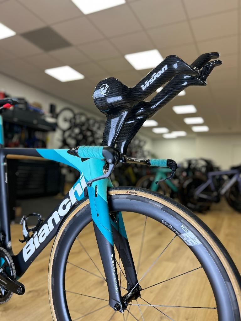 Bianchi Aquila CV Di2 Carbon Racefiets, Ophalen, Zo goed als nieuw, Overige typen