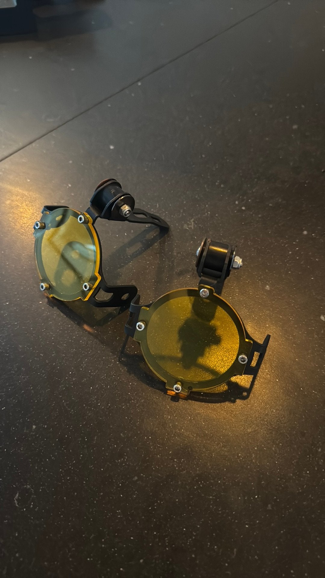 Mistlamp cover - BMW/yamaha/etc mislampen, Motoren, Ophalen, Zo goed als nieuw