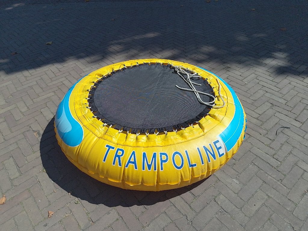 opblaasbare (water)trampoline, Ophalen of Verzenden, Zo goed als nieuw