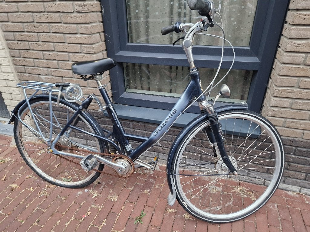 Gazelle fiets, Fietsen en Brommers, Fietsen | Dames | Damesfietsen, Ophalen, Terugtraprem, Versnellingen, Gazelle