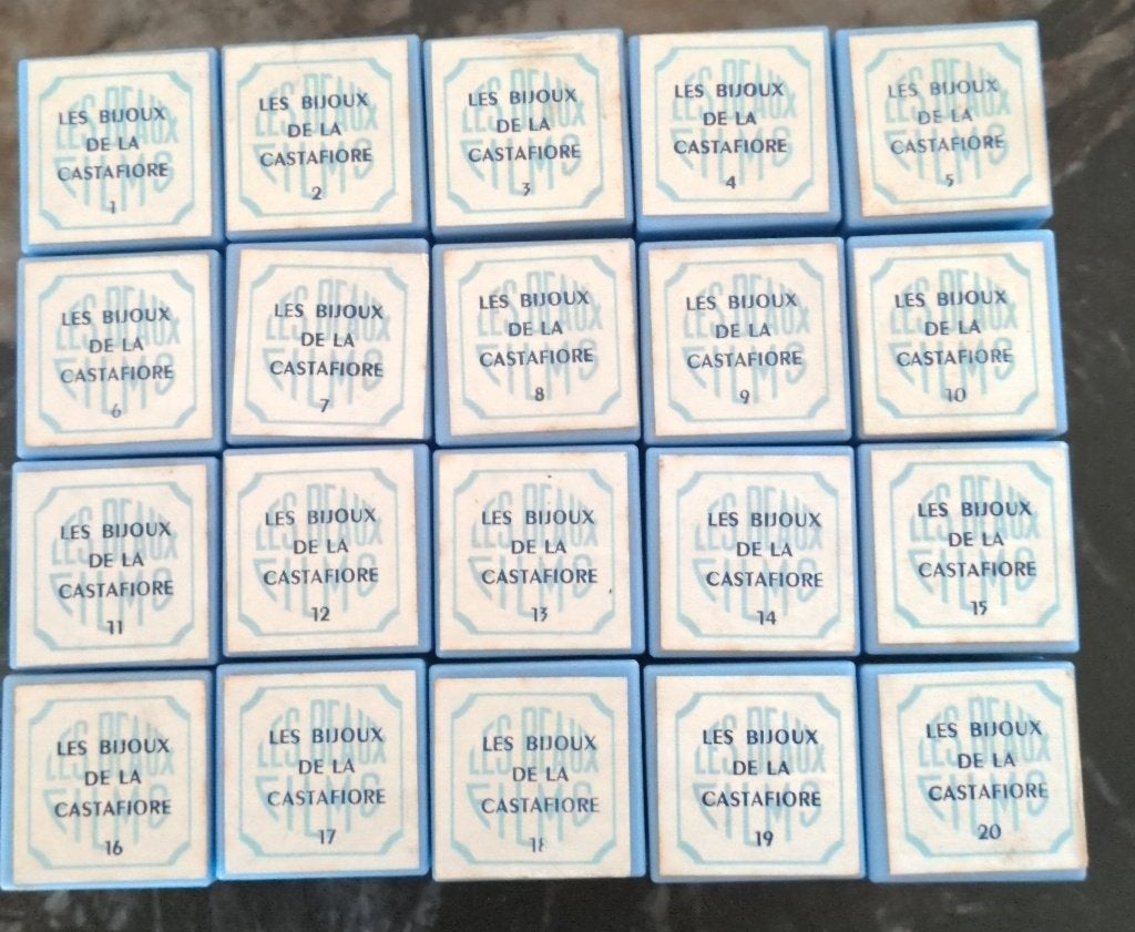 Tintin kuifje juwelen van Bianca Castafiore toverlantaarn, Verzenden, Kuifje, Zo goed als nieuw, Beeldje of Figuurtje