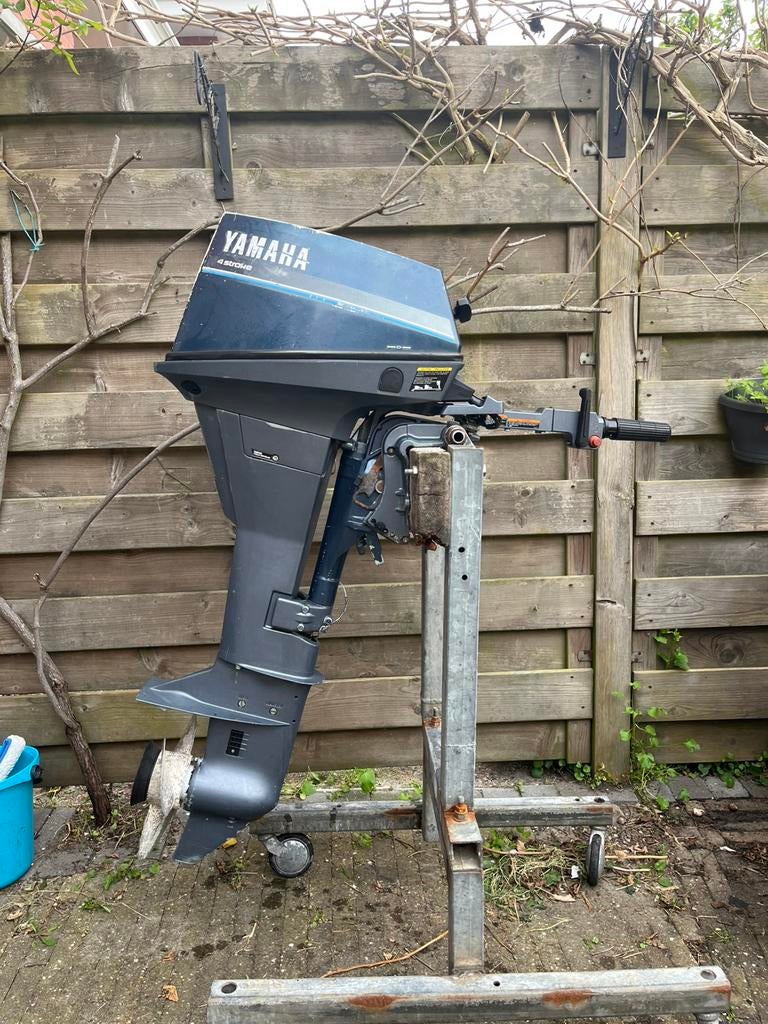 Yamaha 9.9Pk 4-Takt, Watersport en Boten, Buiten- en Binnenboordmotoren, Ophalen, Gebruikt, 5 tot 10 pk, Viertaktmotor