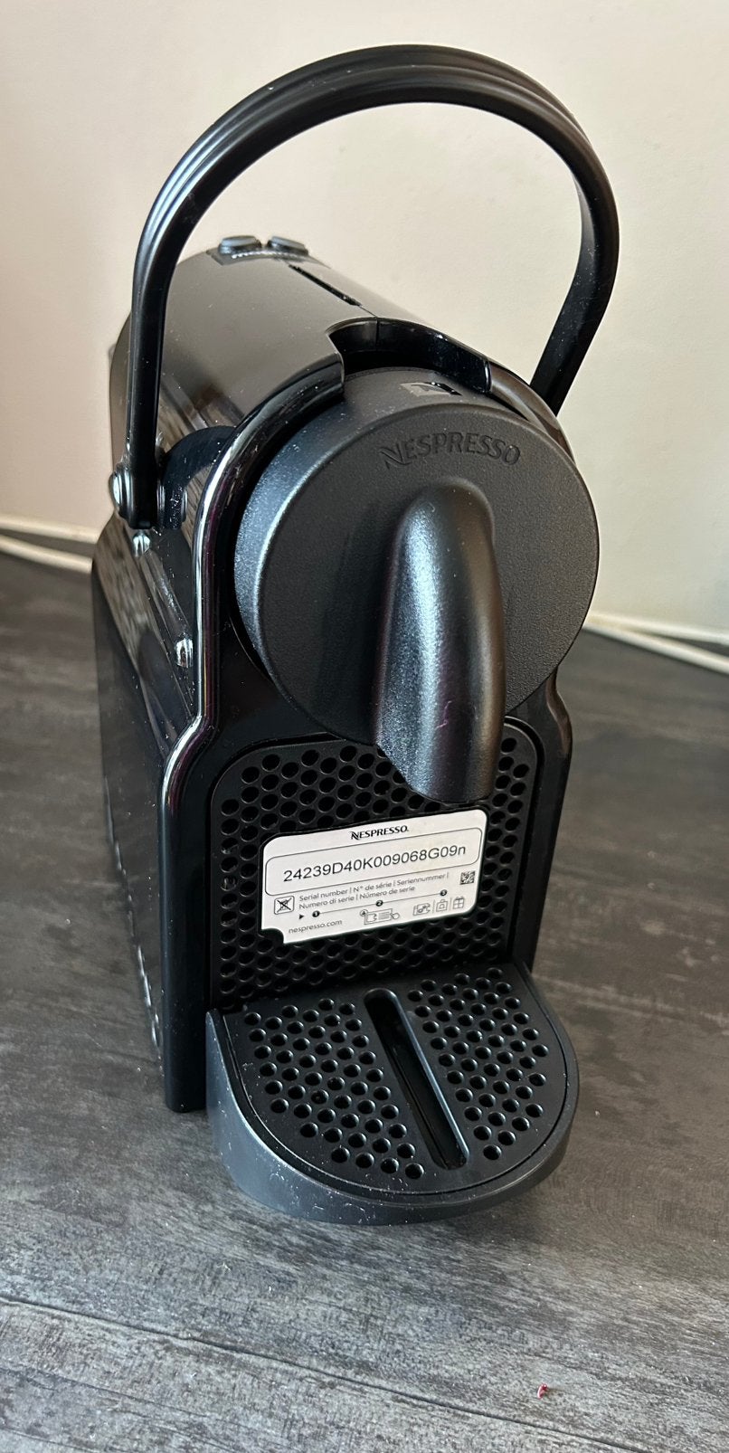 Nespresso Magimix cappuccino apparaat, Ophalen, Zo goed als nieuw, Espresso apparaat