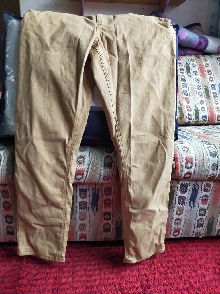 Lichtbruine broek, maat 52, UP2 Fashion, Maat 52/54 (L), UP2 Fashion, Bruin, Ophalen of Verzenden