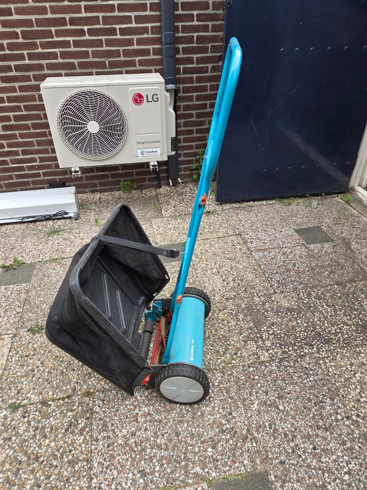 Gardena 300 Handgrasmaaier met Opvangzak, Tuin en Terras, Grasmaaiers, Ophalen, Gebruikt, Handgrasmaaier, Opvangzak