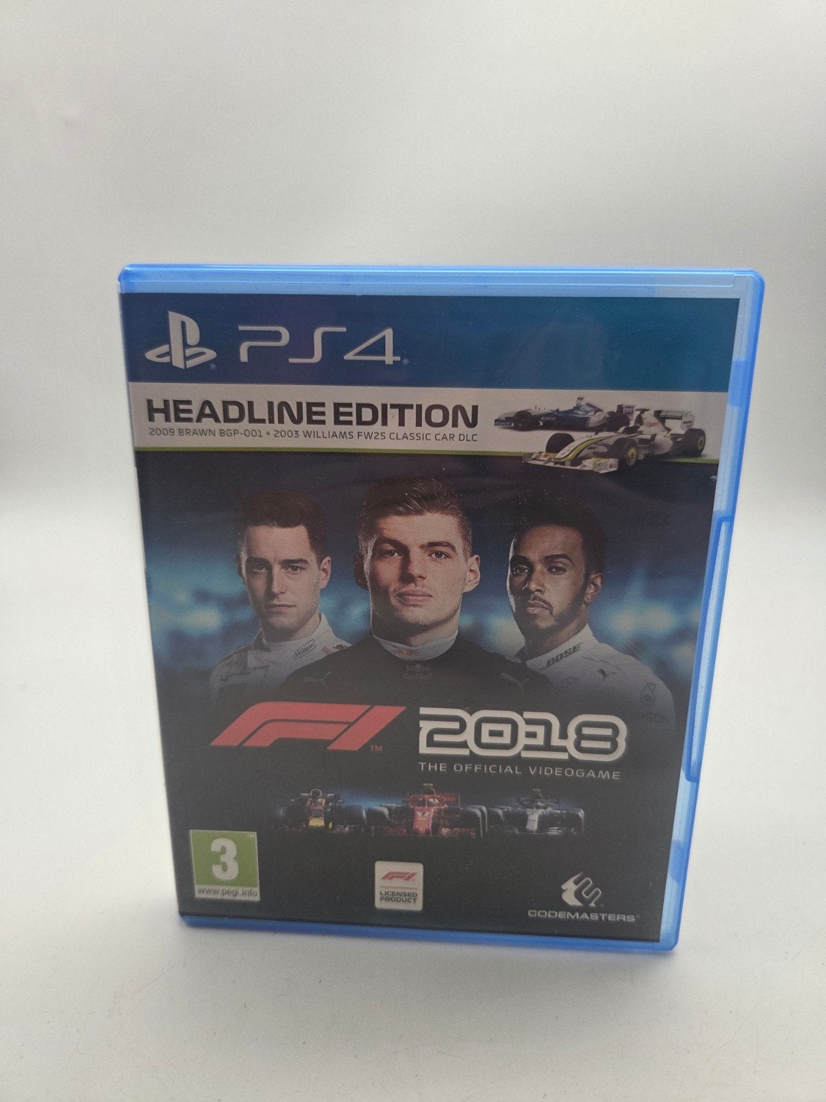 F1 2018 Headline Edition PS4, Online, Codemasters Software Company Ltd, Stoneythorpe, Southam, Warwickshire, CV47 2DL, UK, 1 speler