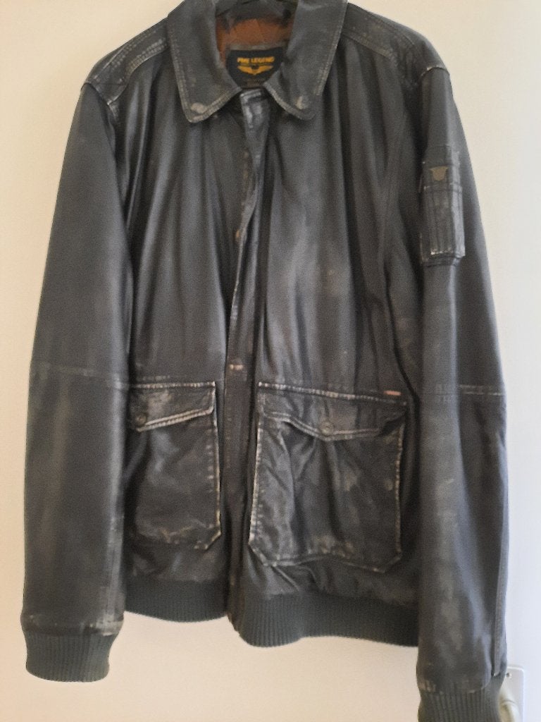 PME Legend Leren Jas - XXXL, Kleding | Heren, Ophalen, Zwart, Overige maten, PME Legend