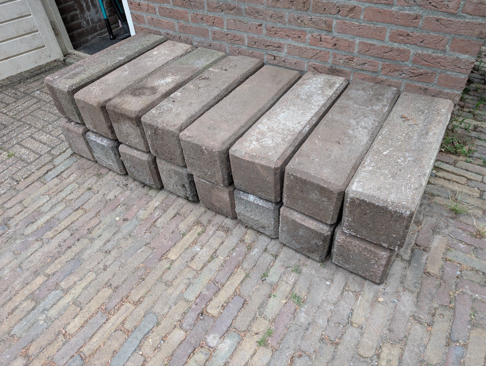 Tuin (stapel) blokken - 50+ stuks, Ophalen, Beton, Overige typen