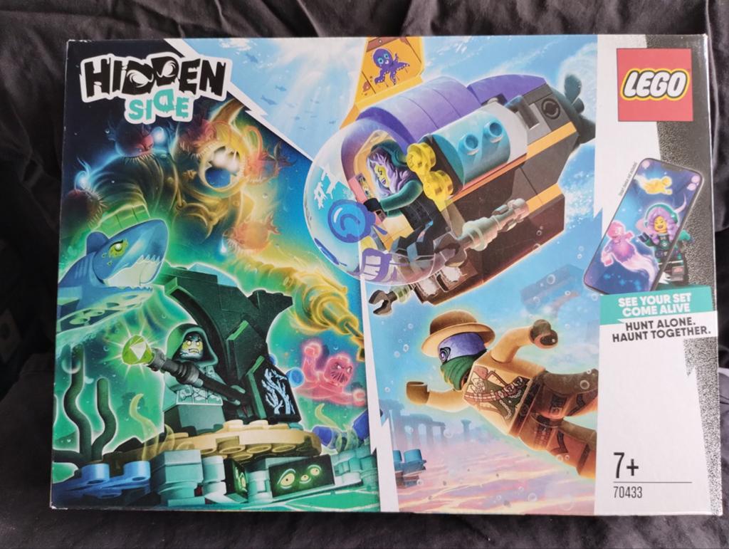 Lego Hidden Side 70433 J.B.'s Onderzeeër, Overige thema's, Lego, Nieuw, Ophalen of Verzenden