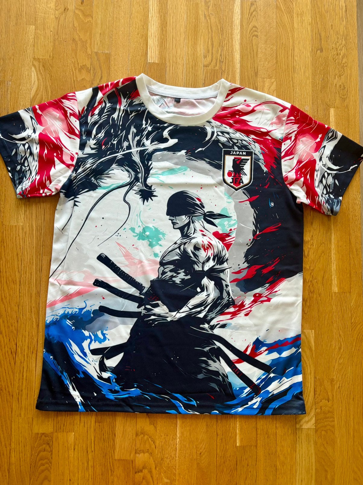 Samurai japan shirt zoro dragon manga shirt, Ophalen of Verzenden, Nieuw