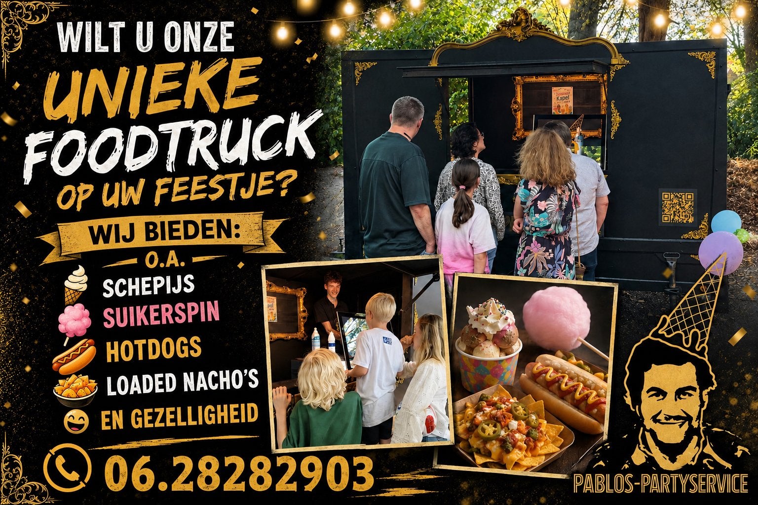 Unieke Foodtruck voor al uw feestjes, Ophalen of Verzenden