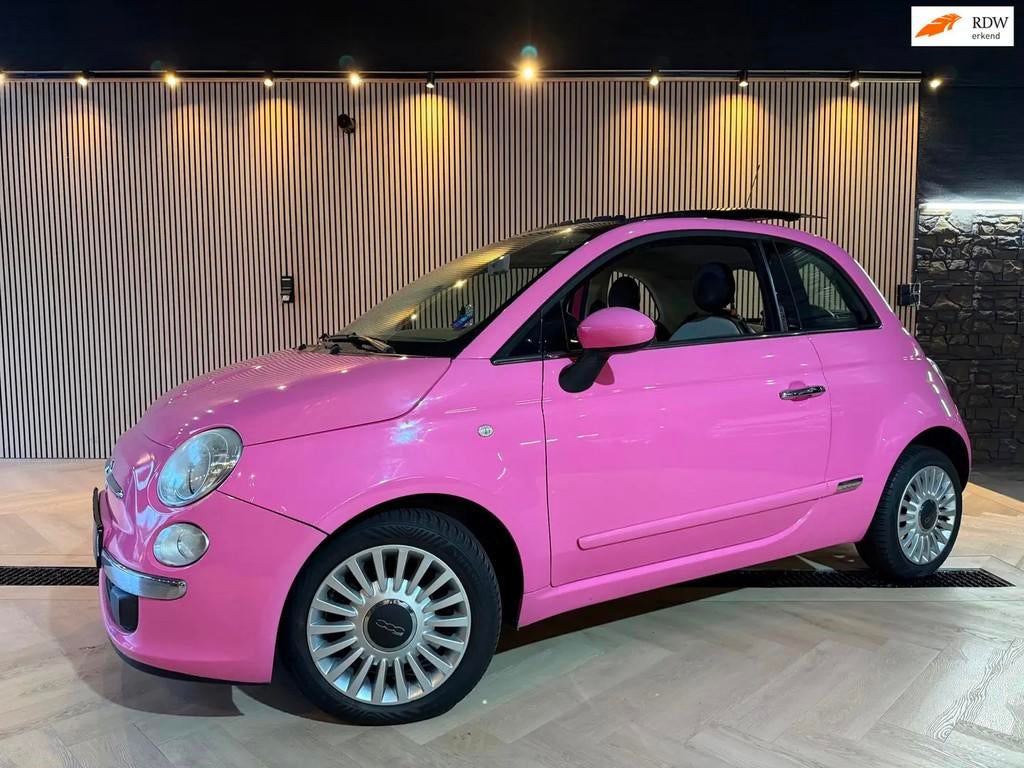 Fiat 500 Rosa | Automaat | Carplay € 6.950,00, Automaat, Gebruikt, Overige kleuren, 905 kg